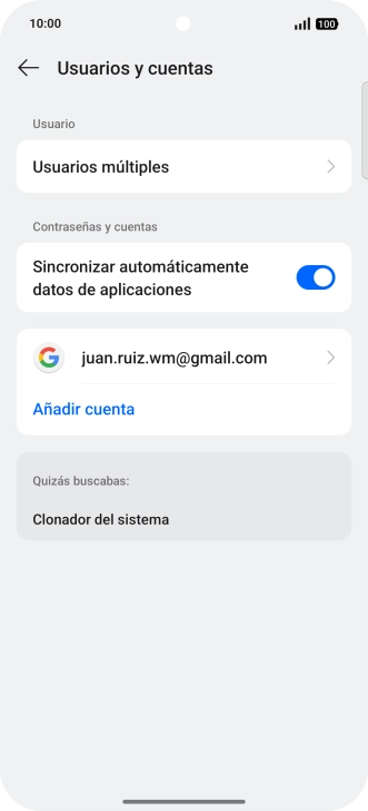 Desliza el dedo hacia arriba desde la parte inferior de la pantalla para terminar y volver a la pantalla de inicio.