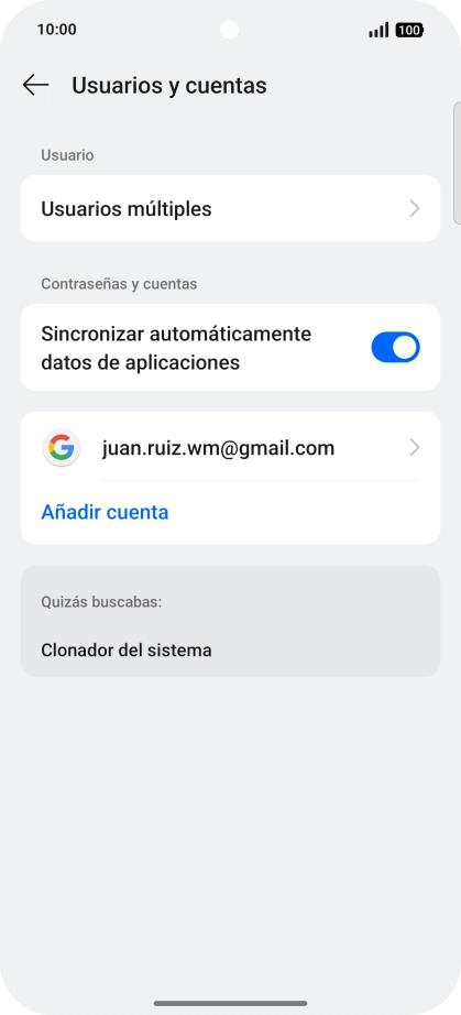 Desliza el dedo hacia arriba desde la parte inferior de la pantalla para terminar y volver a la pantalla de inicio.
