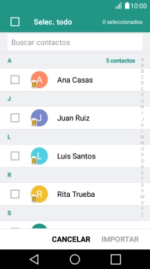 Pulsa Selec. todo.