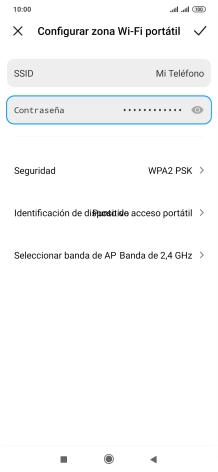 Pulsa en el campo junto a 