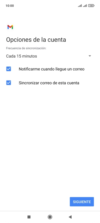 Pulsa la lista desplegable bajo 