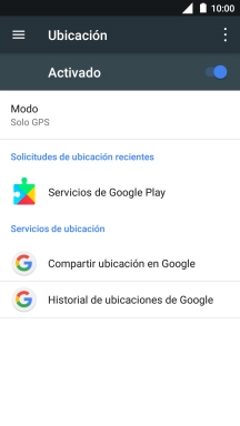 Pulsa Modo.