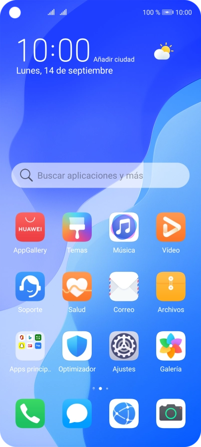 Cuando el icono de carga de batería aparece en la pantalla, el teléfono se está cargando.