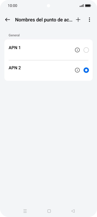 Pulsa la tecla de inicio para terminar y regresar a la pantalla de inicio.