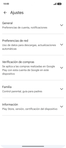 Pulsa Preferencias de red.
