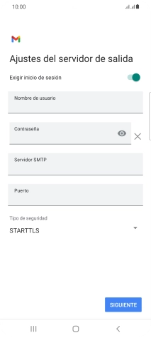 Pulsa el indicador junto a 