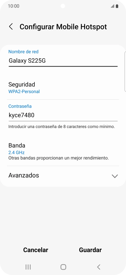 Pulsa en el campo bajo 