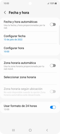 Pulsa el indicador junto a 