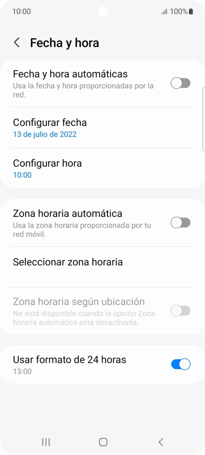 Pulsa el indicador junto a 