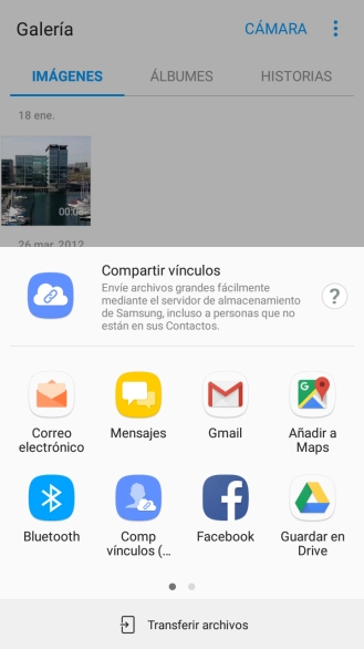 Pulsa Guardar en Drive.