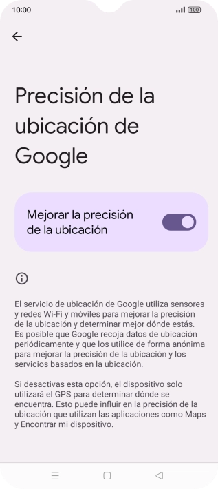 Si pulsas el indicador junto a 