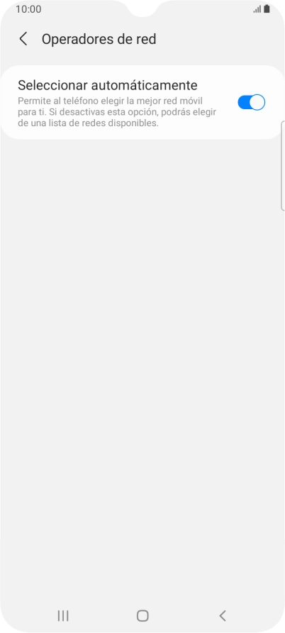 Pulsa el icono junto a 