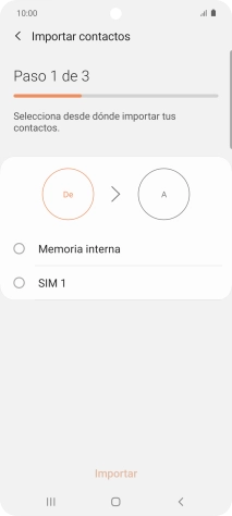 Pulsa el nombre de la tarjeta SIM.