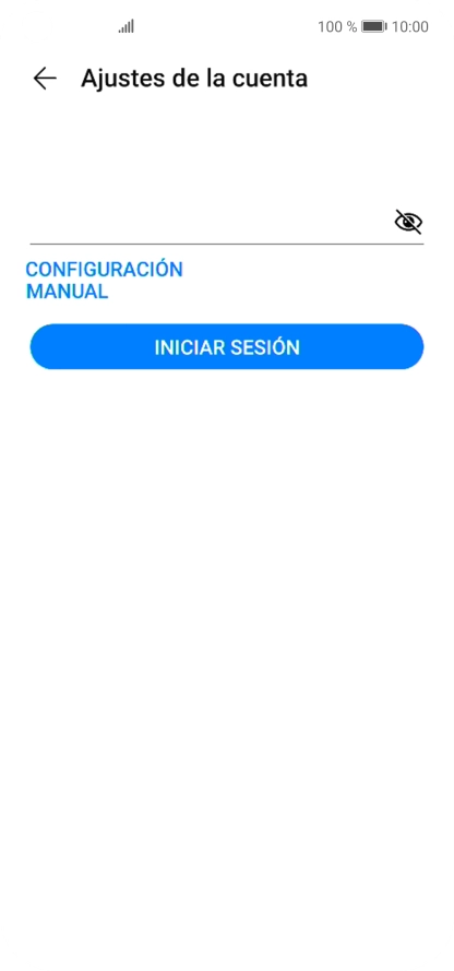 Pulsa INICIAR SESIÓN.