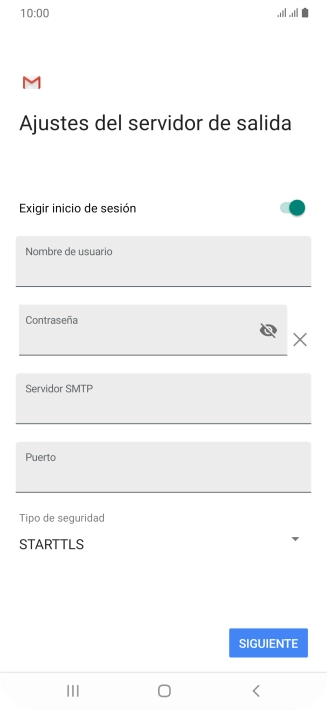 Pulsa el indicador junto a 