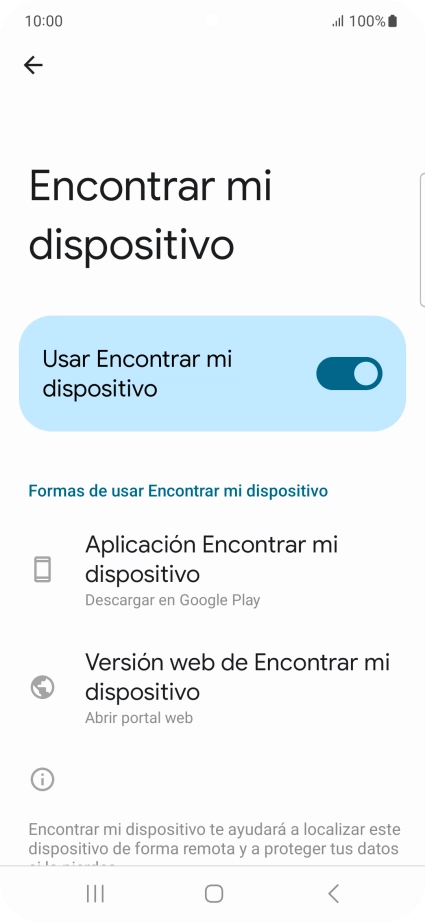 Pulsa la tecla de inicio para terminar y regresar a la pantalla de inicio.
