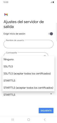 Pulsa SSL/TLS.