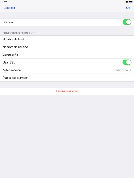 Pulsa el indicador junto a 