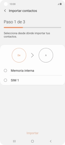 Pulsa el nombre de la tarjeta SIM.