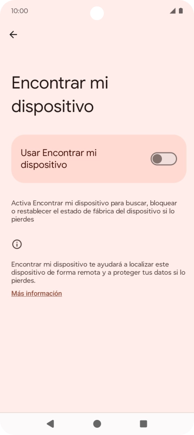 Pulsa el indicador junto a 