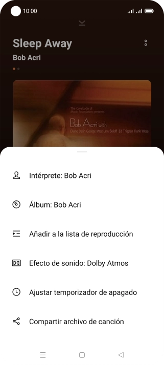 Pulsa Añadir a la lista de reproducción.
