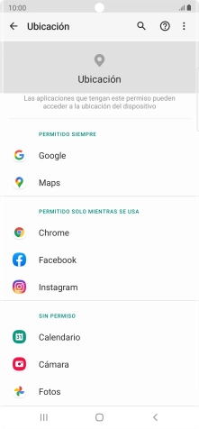 Pulsa la app deseada.