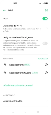 Pulsa Asistente de Wi-Fi.