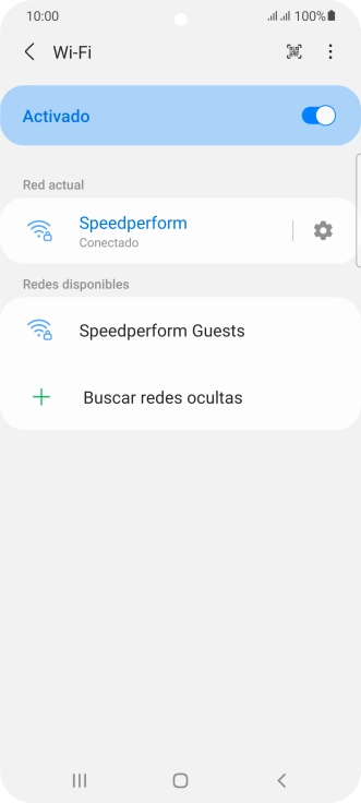 Pulsa la tecla de inicio para terminar y regresar a la pantalla de inicio.