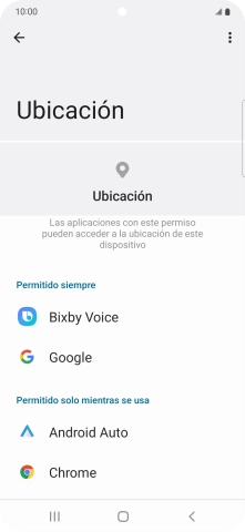 Pulsa la app deseada.