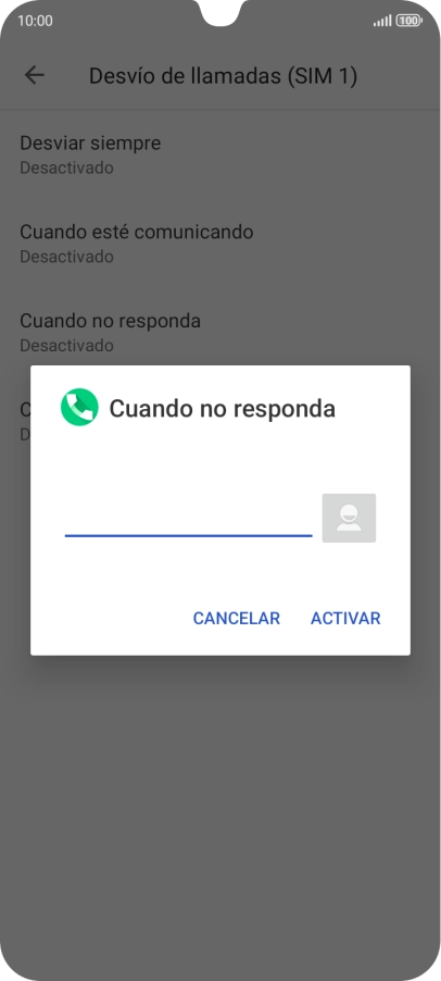 Introduce +34600132000 y pulsa ACTIVAR.
