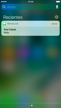 Pulsa la notificación deseada y sigue las indicaciones de la pantalla para utilizar la función seleccionada.