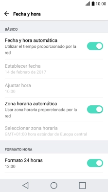 Pulsa la tecla de inicio para terminar y regresar a la pantalla de inicio.