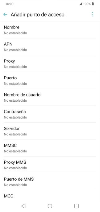 Pulsa Nombre.