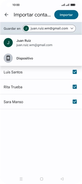 Pulsa Dispositivo.