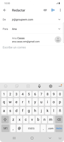 Pulsa el contacto deseado.
