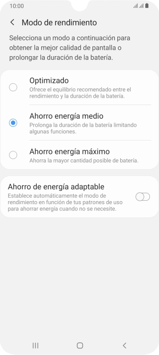 Pulsa la tecla de inicio para terminar y regresar a la pantalla de inicio.