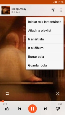 Pulsa Añadir a playlist.