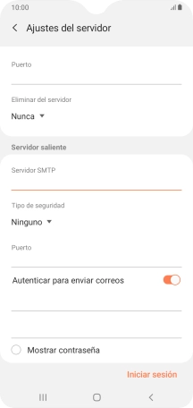 Pulsa la lista desplegable bajo 