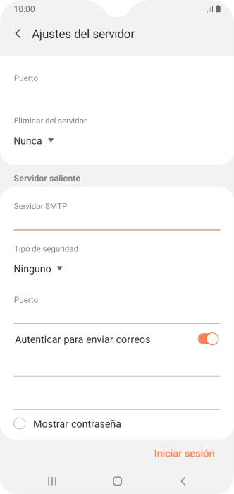 Pulsa la lista desplegable bajo 