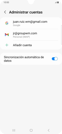 Pulsa la tecla de inicio para terminar y regresar a la pantalla de inicio.