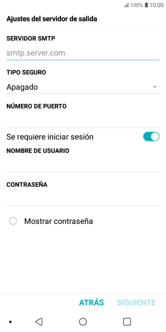 Pulsa en el campo bajo 