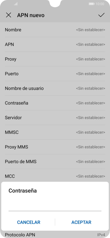 Introduce wap125 y pulsa ACEPTAR.