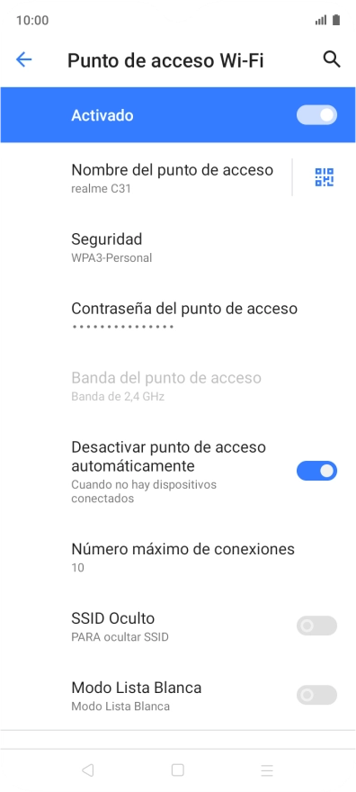 Pulsa la tecla de inicio para terminar y regresar a la pantalla de inicio.