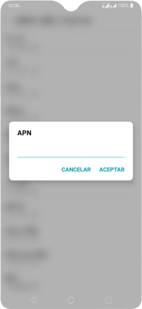 Introduce airtelwap.es y pulsa ACEPTAR.