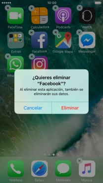 Pulsa Eliminar.