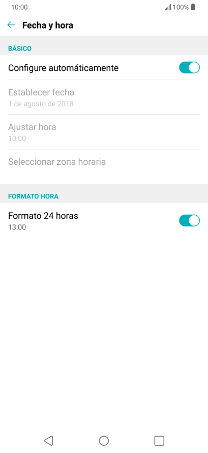 Pulsa la tecla de inicio para terminar y regresar a la pantalla de inicio.