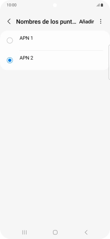 Pulsa la tecla de inicio para terminar y regresar a la pantalla de inicio.