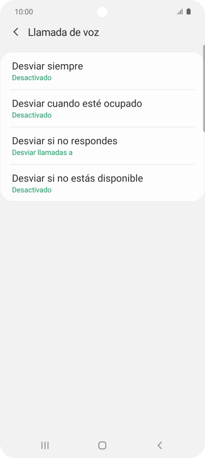 Pulsa la tecla de inicio para terminar y regresar a la pantalla de inicio.