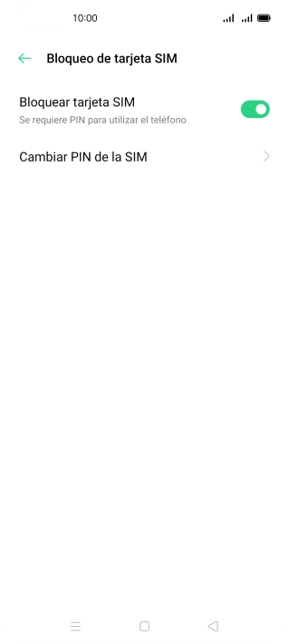 Pulsa el indicador junto a 