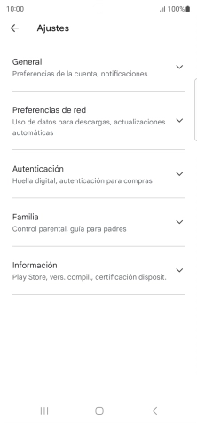 Pulsa Preferencias de red.